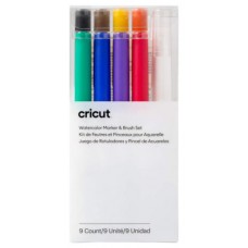 Cricut 2009979 marcador 8 pieza(s) Negro, Azul, Verde, Naranja, Púrpura, Rojo, Amarillo (Espera 4 dias)