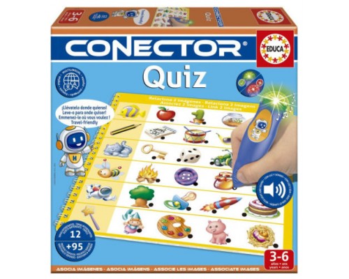 JUEGO EDUCATIVO CONECTOR QUIZ (MULTI) EDUCA 20392 (Espera 4 dias) JUEGO EDUCATIVO CONECTOR QUIZ (MULTI) EDUCA 20392 (Espera 4 dias)