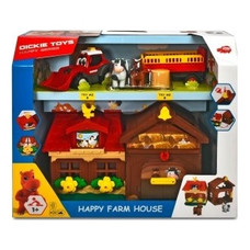 JUGUETE DICKIE TOYS HAPPY FARM LIFE TRACTOR ANIMALES