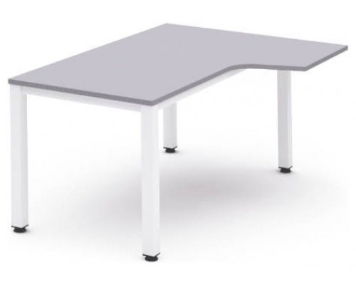 MESA DE OFICINA SERIE EXECUTIVE FORMA L DERECHA 160X120 BLANCO/GRIS ROCADA 2051AM02 (Espera 4 dias)