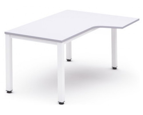 MESA DE OFICINA SERIE EXECUTIVE FORMA L DERECHA 160X120 BLANCO/BLANCO ROCADA 2051AM04 (Espera 4 dias)