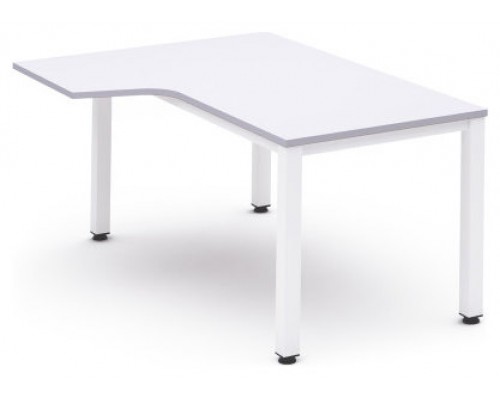 MESA DE OFICINA SERIE EXECUTIVE FORMA L IZQUIERDA 180X120 BLANCO/BLANCO ROCADA 2054AM04 (Espera 4 dias)