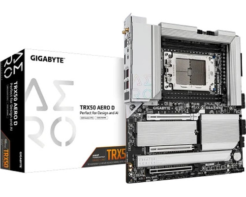 PLACA GIGABYTE TRX50 AERO D,AMD,STR5,TRX50,4DDR5,1TB,DP,8SATA6+4M.2,1LAN10GB+1LAN2.5GB110GB+WIF7+BT5.3,10USB3.2,E-ATX (Espera 4 dias) PLACA GIGABYTE TRX50 AERO D,AMD,STR5,TRX50,4DDR5,1TB,DP,8SATA6+4M.2,1LAN10GB+1LAN2.5GB110GB+WIF7+BT5.3,10USB3.2,E-ATX (Espera 4 dias)