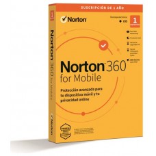 NORTON 360 MOBILE ES 1 USER 1 DEVICE 12MO  BOX