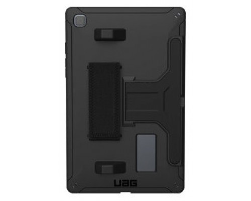 UAG SAMSUNG GALAXY TAB A7 10.4" SCOUT WITH KICKSTAND AND HANDSTRAP - BLACK - NON RETAIL POLY BAG (Espera 4 dias)