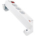 EQUIP Regleta de enchufes con 3 tomas de corriente y 3 puertos USB (2 C + 1 A)