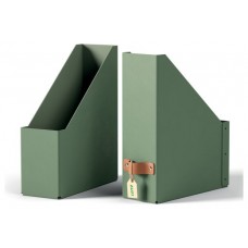 PACK 2 REVISTEROS DE CART&Oacute;N COLOR VERDE LEITZ 24710050 (Espera 4 dias)