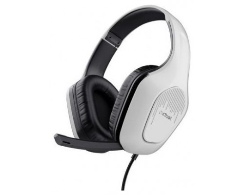 Headset Trust Gaming Gxt 415w Zirox Ligeros, Microfono