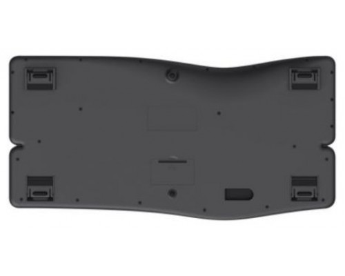 TECLADO TRUST KEYRA ERGO MULTI BK