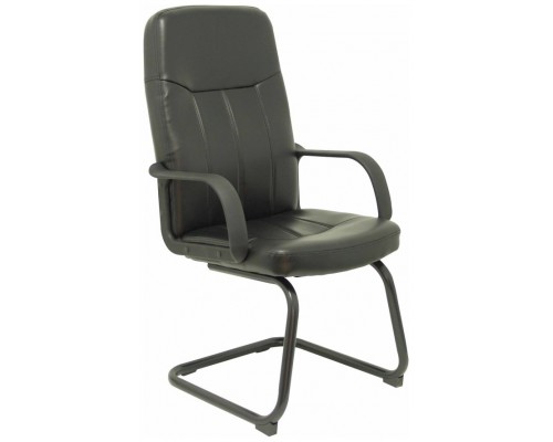 SILLÓN DIRECCION ARAGÓN SIMIL PIEL NEGRO PIQUERAS Y CRESPO 262SPNE (Espera 4 dias)