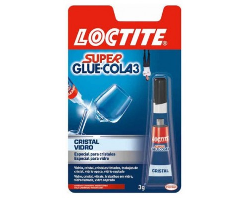 LOCTITE SUPERGLUE-3 CRISTAL BL 3 GR LOCTITE 2641332 (Espera 4 dias)