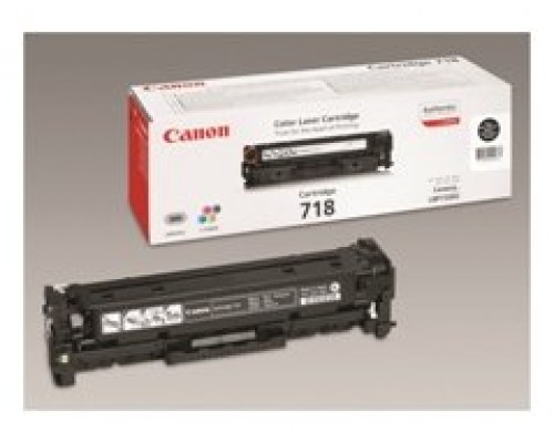 Canon LBP-7200CDN MF-8330/8350CDN, Toner Negro 718BK (PACK 2)