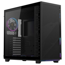 CAJA GIGABYTE AORUS C400 GLASS,SEMITORRE,3.5&ldquo;X2+2.5&rdquo;X2,B:120MMX3+R:120MMX1,HDMI,USB3.0X2+3.2 TYPE CX1,ARGB,NEGRA+VENTANA TRANSPARENTE (GB-AC400G) (Espera 4 dias)