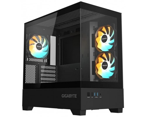 CAJA MICRO-ATX SEMITORRE GIGABYTE AORUS C201B ICE