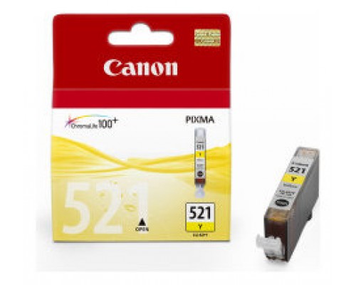 Canon CLI-521 Y cartucho de tinta 1 pieza(s) Original Amarillo (Espera 4 dias)