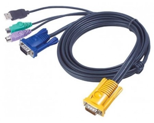 Aten Cable KVM PS/2-USB de 3 m (Espera 4 dias)