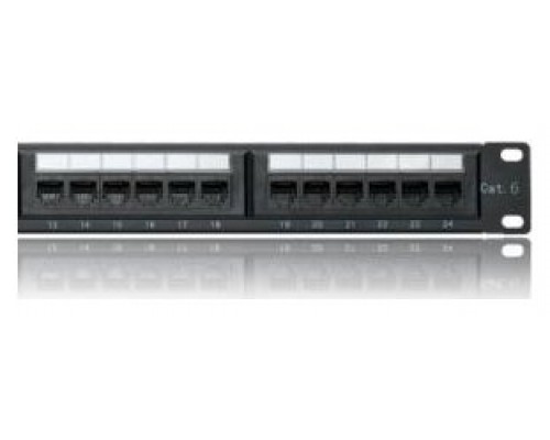 PATCH PANEL 24 PUERTOS UTP CAT6 MONOLYTH (Espera 4 dias)