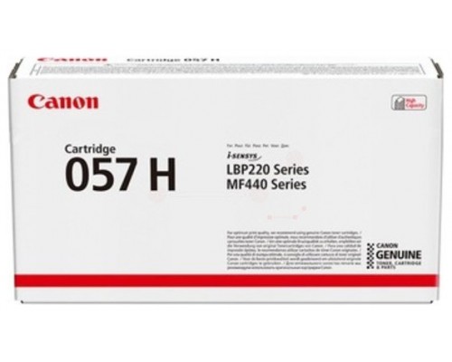 TONER CANON 057H NEGRO (Espera 4 dias)