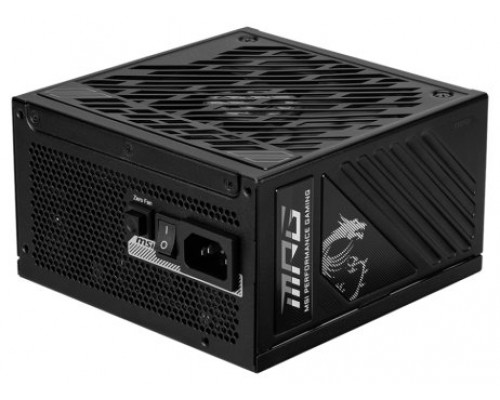MSI MPG A1000GS PCIE5 unidad de fuente de alimentación 1000 W 24-pin ATX ATX Negro (Espera 4 dias)