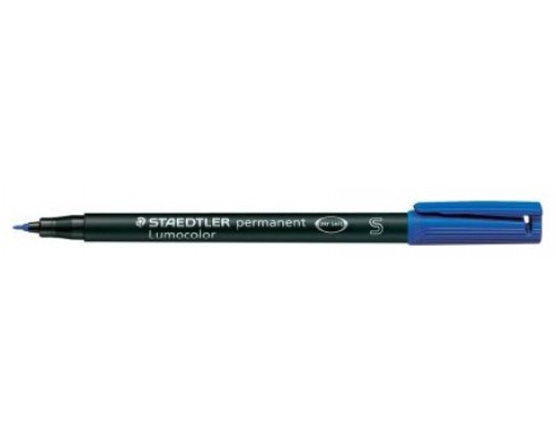 MARCADOR LUMOCOLOR PERMANENTE PUNTA SUPERFINA 0,4MM. AZUL STAEDTLER 313-3 (MIN10) (Espera 4 dias)