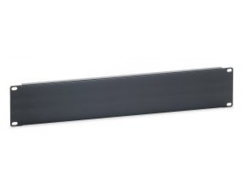 PANEL CIEGO 2U ARMARIO RACK 19" COLOR NEGRO