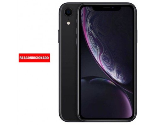 APPLE iPHONE XR 64GB BLACK REACONDICIONADO GRADO B (Espera 4 dias)