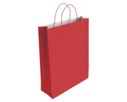 Bismark 329826 bolsa de papel Rojo (MIN25) (Espera 4 dias)