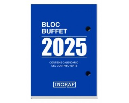 BLOC 2025 BUFFET CASTELLANO INGRAF 355408 (Espera 4 dias)