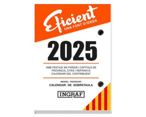 BLOC 2025 BUFFET EFICIENTE CATALAN INGRAF 355411 (Espera 4 dias)