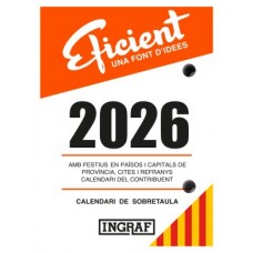 BLOC BUFFET 2026 EFICIENTE CATALAN INGRAF 356435 (Espera 4 dias)