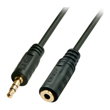 Lindy 35656 cable de audio 10 m 3,5mm Negro (Espera 4 dias)