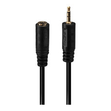 Lindy 35698 cable de audio 0,2 m 2,5mm 3,5mm Negro (Espera 4 dias)
