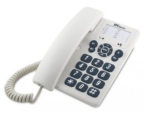 SPC 3602B Telefono ORIGINAL 3M ML LCD Blanco