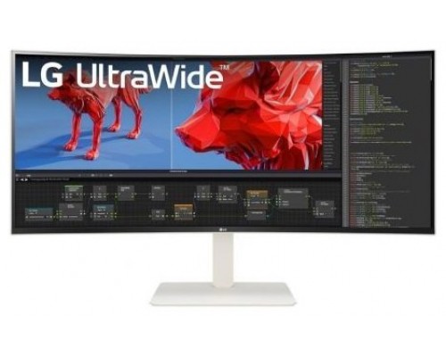 LG 38WR85QC-W pantalla para PC 96,5 cm (38") 3840 x 1600 Pixeles UltraWide Quad HD LCD Blanco (Espera 4 dias)