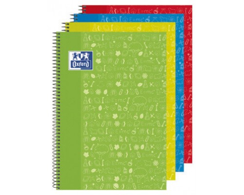 CUADERNO TAPA EXTRADURA WRITE&ERASE Fº 80H 4X4 - NATURALES - SURTIDO OXFORD 400136931 (MIN4) (Espera 4 dias)