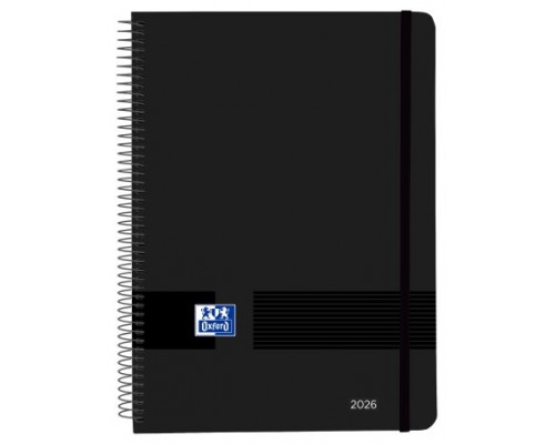 AGENDA 2026 LIVE&GO A5 15X21CM SEMANA VISTA COLOR NEGRO OXFORD 400201731 (Espera 4 dias)