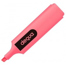 DEQUA Marcador fluorescente trazo 1-4mm rosa