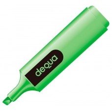 DEQUA Marcador fluorescente trazo 1-4mm verde