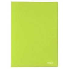 Dequa Carpeta 20 fundas PP A4 verde