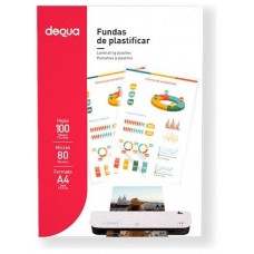 DEQUA C.100 FUN PLASTIFICACION 80 MICRAS A4