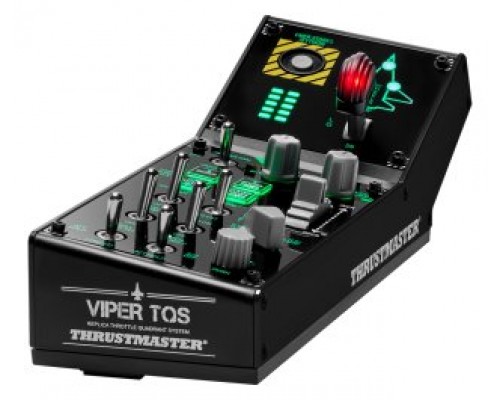 Thrustmaster VIPER Panel Negro USB Joystick/Palanca de control lateral + cuadrante de aceleración PC (Espera 4 dias)