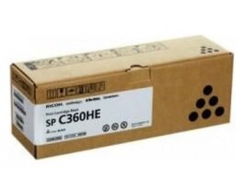 RICOH cartucho de toner negro SPC360X/SPC361