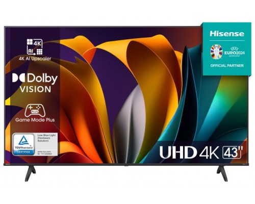 TV HISENSE 43A6N 43" DOLBY MODO JUEGO 4K SMART TV HDMI (X3)