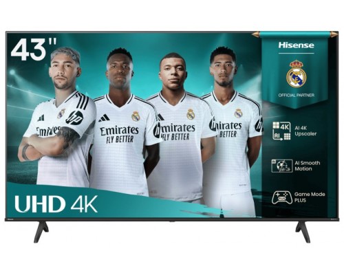 TELEVISOR 43"" UHD 4K 43A6Q SMART TV HISENSE (Espera 4 dias)