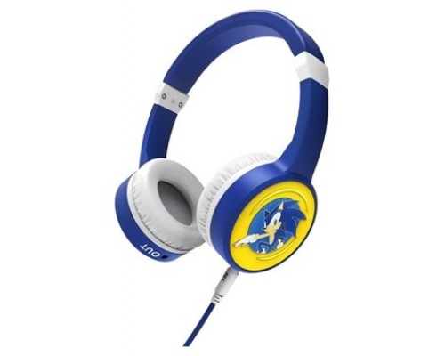 AURICULAR ENERGY HEADPHONES LOLROLL SONIC KIDS BLUE