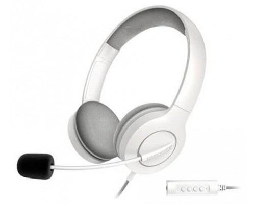 Headset Energy Sistem Office 3 White Diadema Ajustable