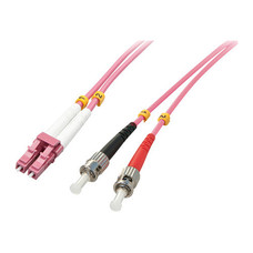 Lindy 46354 Cable de fibra &oacute;ptica e InfiniBand 10 m LC ST Rosa (Espera 4 dias)