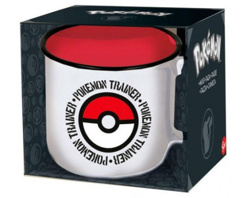 TAZA DESAYUNO EN CAJA REGALO POKEMON STOR REDSTRING 468 (Espera 4 dias)