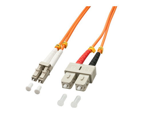 Lindy LC/SC 2m Cable de fibra óptica e InfiniBand Multicolor, Naranja (Espera 4 dias) Lindy LC/SC 2m Cable de fibra óptica e InfiniBand Multicolor, Naranja (Espera 4 dias)