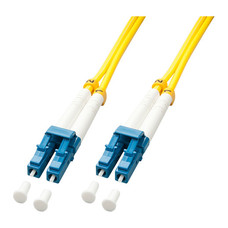 Lindy 47455 Cable de fibra &oacute;ptica e InfiniBand 15 m LC Amarillo (Espera 4 dias)